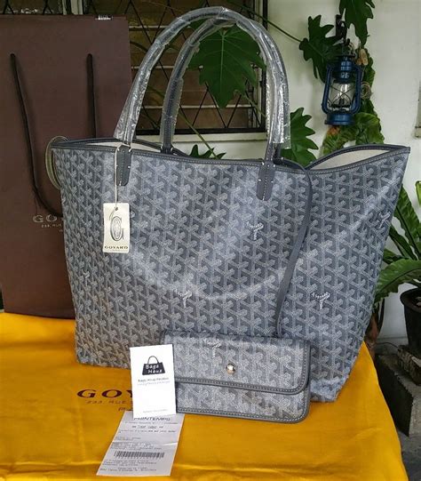 goyard dark grey|goyard bags.